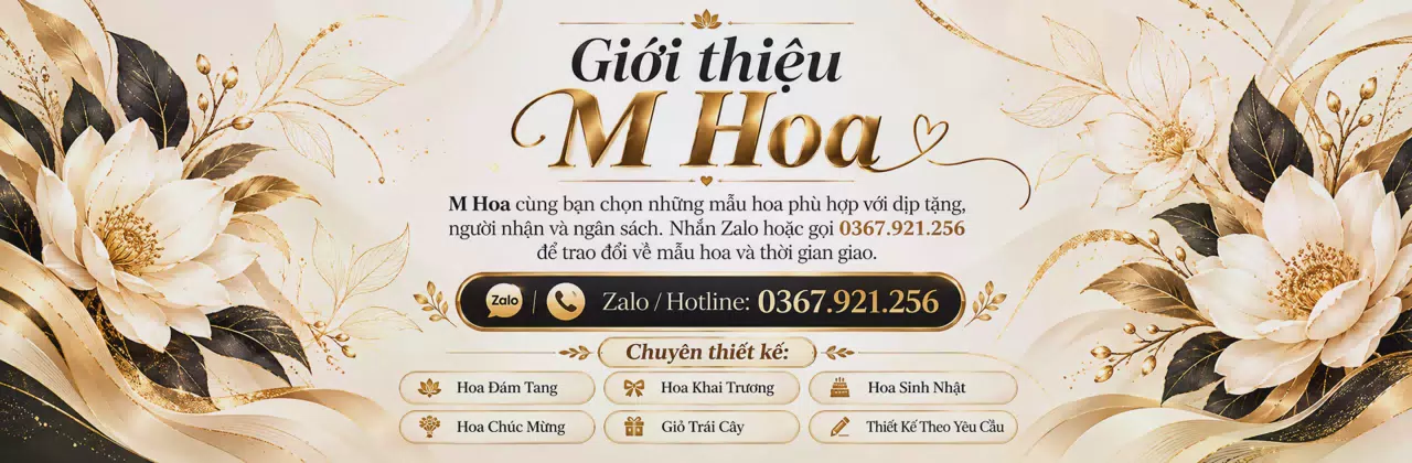 Ảnh bìa Shop hoa tươi Xã Đông Thuỵ Anh Hưng Yên - Từ lời nhắn đến món hoa vừa ý